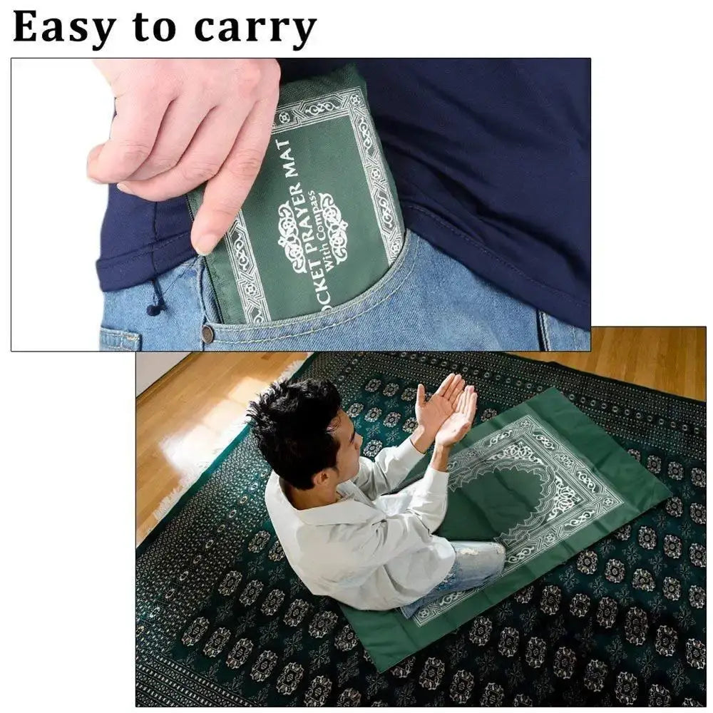 Reis Gebedskleed Pocket - Islamboekhandel.nl