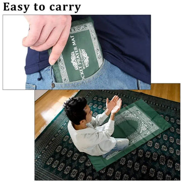 Reis Gebedskleed Pocket - Islamboekhandel.nl