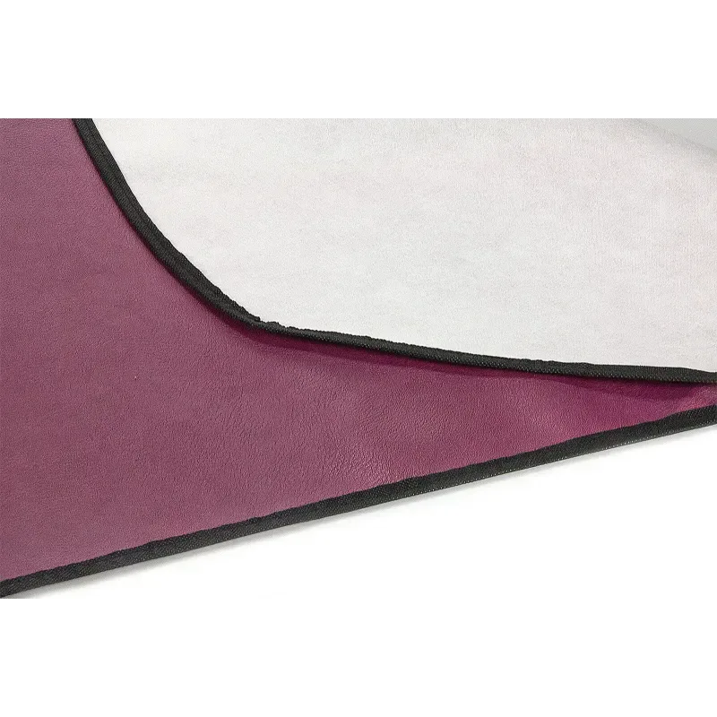 Reisgebedskleed imitatieleer bordeaux - Islamboekhandel.nl