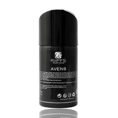 Zwart riffs deodorant of body spray can van Riffs Deodorant - Avens