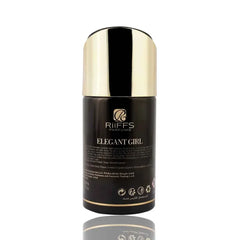 Riffs Deodorant Elegant Girl met verfijnde geur, zwart en goud cilindrisch spray