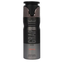 Riffs Deodorant Graphite Noir met zwarte aerosol spray en textured cap