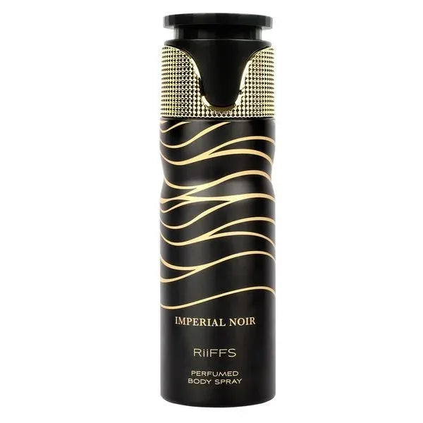 Imperial Noir Riffs Deodorant met Arabische parfum en textuurbeklede cap