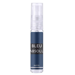 Blue parfum spray bottle van Riffs Parfum - Bleu Absolu, luxe geuraccessoire