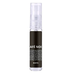 Darkbruine glazen Riffs Parfum Café Noir atomizer met heldere dop voor rijke aroma’s
