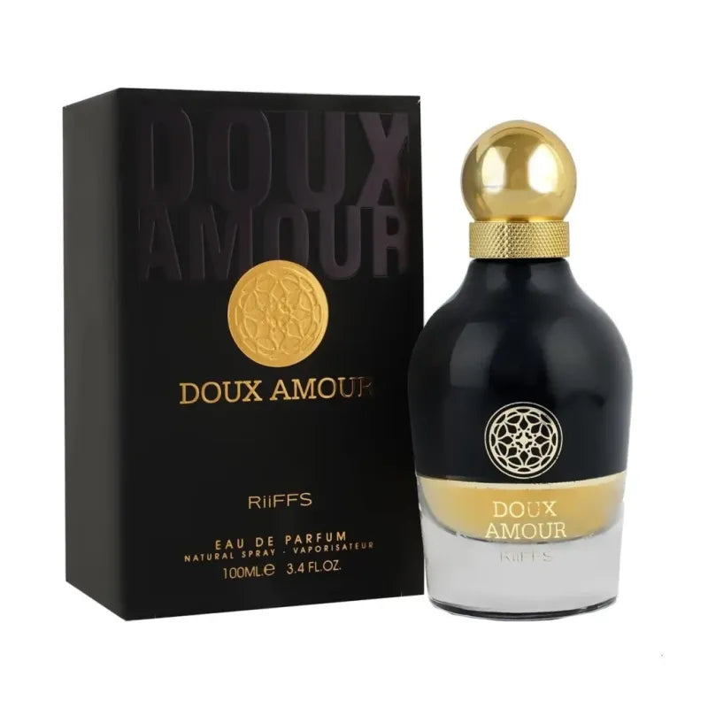 Riffs Parfum Doux Amour Arabische Parfum fles met bijpassende doos