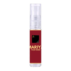Red en heldere glazen parfum spray bottle Riffs Parfum Mariya Arabische parfum sensuele geur