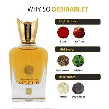 Rihanah VIP Oud – EDP - Eau de Parfum