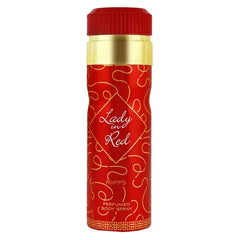 Red en gouden geparfumeerde body spray van Riiffs Lady in Red Deo Spray 200 ml