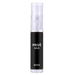 Black en heldere cilindrische sprayfles van Riiffs Prive Noire Edp 100 Ml