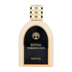 Fles Royal Tobacco Oud Edp van Riiffs, parfum met tabacco oud geur, 100 ml