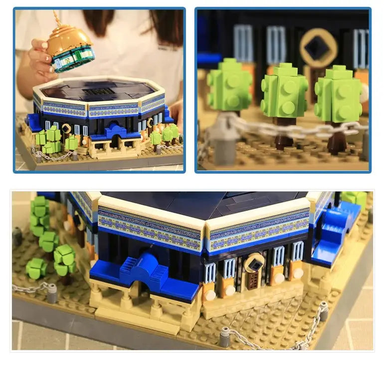 Al Aqsa Rotskoepelmoskee Bouwstenenset(lego) - (983 blokjes) - Islamboekhandel.nl