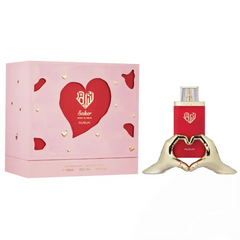 Saher Nusuk arabische parfum giftset met rood en roze hartontwerp