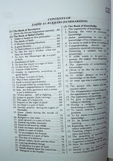 Sahih Al Bukhari Summarized - Islamboekhandel.nl