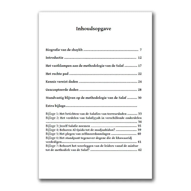 Salafiyyah haar werkelijkheid & kenmerken - Islamboekhandel.nl