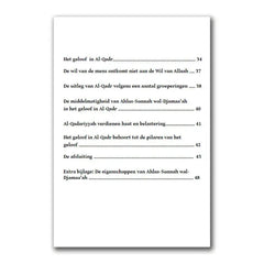 Samenvatting van de geloofsbelijdenis van de vrome voorgangers - Islamboekhandel.nl