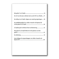 Samenvatting van de geloofsbelijdenis van de vrome voorgangers - Islamboekhandel.nl