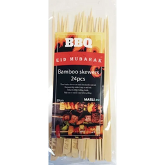 Satéstokjes Eid mubarak (24pcs) - Islamboekhandel.nl