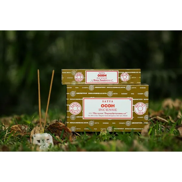 Satya Wierook Oudh incense dozen boxes en sticks voor een authentieke wierook-oudh geur