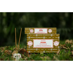 Satya Wierook Oudh incense dozen boxes en sticks voor een authentieke wierook-oudh geur