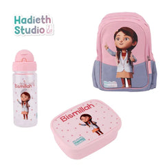 Schoolset Roze -Hadieth Studio Hadieth Studio