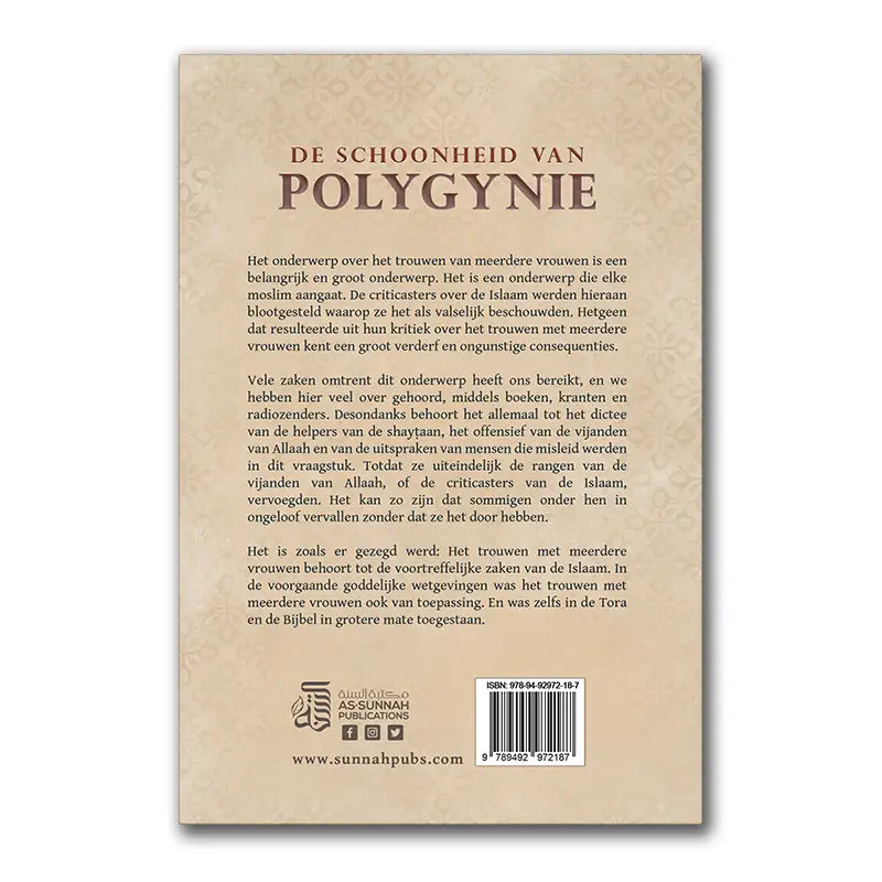 De schoonheid van Polygynie - Islamboekhandel.nl