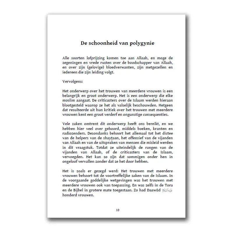 De schoonheid van Polygynie - Islamboekhandel.nl