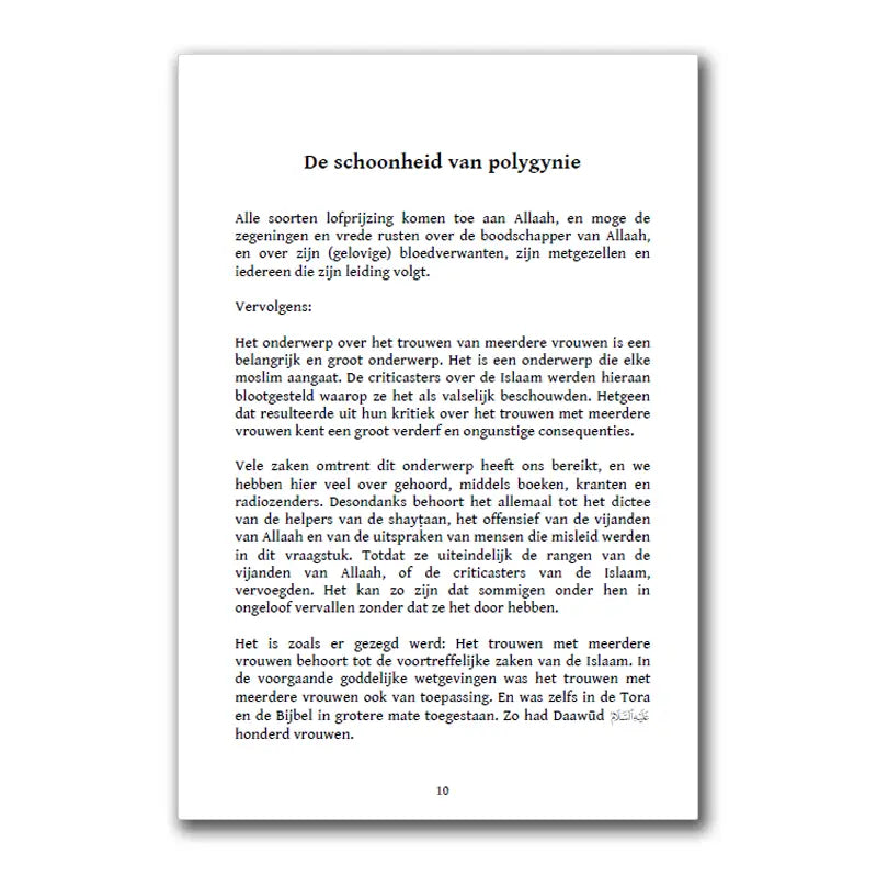 De schoonheid van Polygynie - Islamboekhandel.nl
