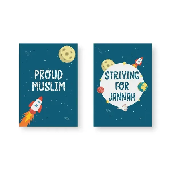 Schriften A5 Space -Set van 2 - Islamboekhandel.nl