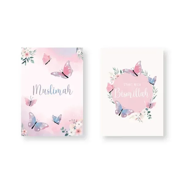 Schriften A5 vlinders -set van twee - Islamboekhandel.nl