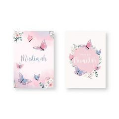 Schriften A5 vlinders -set van twee - Islamboekhandel.nl