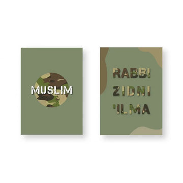 Schriften camouflage -A5 - Islamboekhandel.nl