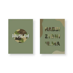 Schriften camouflage -A5 - Islamboekhandel.nl