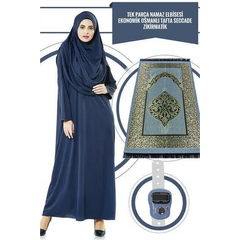 Set Gebedskleding + gebedskleed + tasbihteller - Islamboekhandel.nl