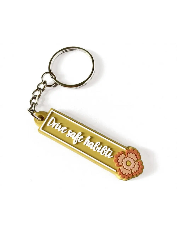 Sleutelhanger -drive safe habibti (for her) - Islamboekhandel.nl