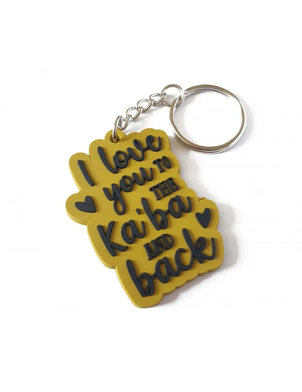 Sleutelhanger -i love you to the kaaba and back - Islamboekhandel.nl