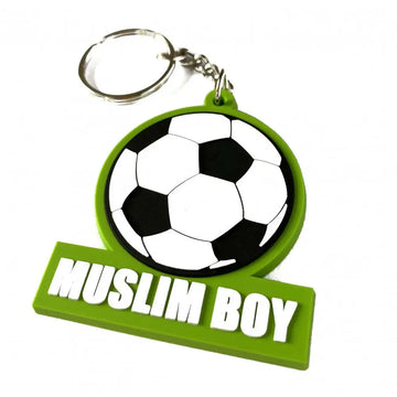 Sleutelhanger -muslim boy -voetbal - Islamboekhandel.nl