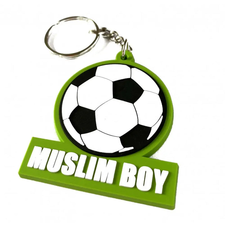Sleutelhanger -muslim boy -voetbal - Islamboekhandel.nl