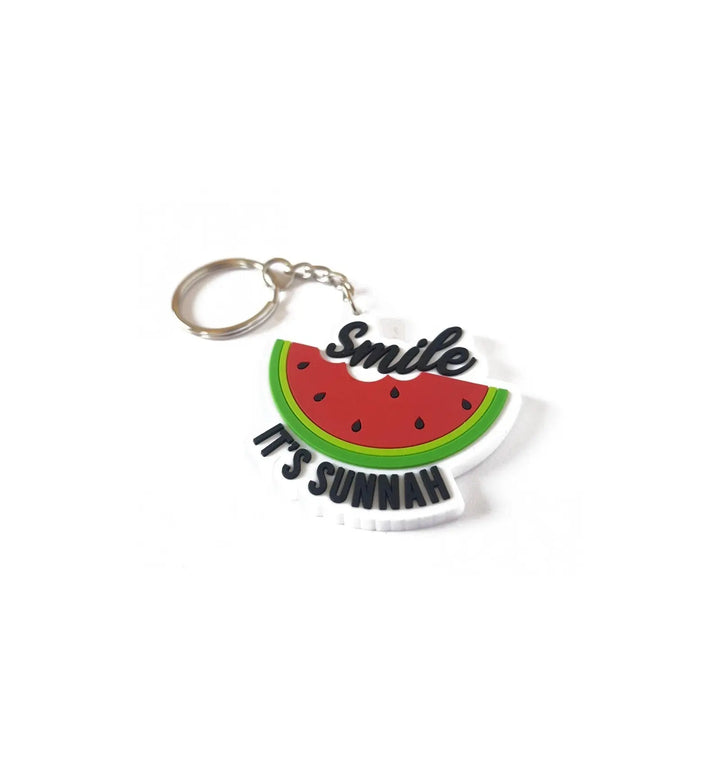 Sleutelhanger -smile it's a sunnah - Islamboekhandel.nl