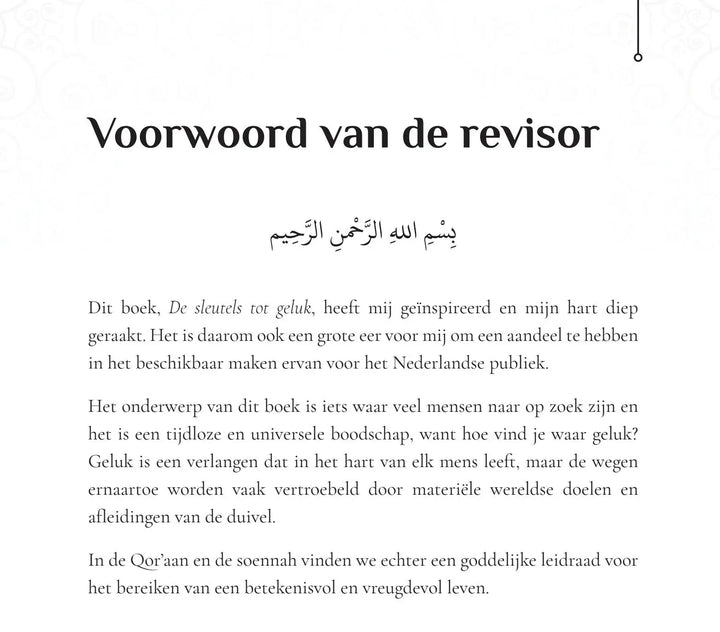De sleutels tot geluk - Islamboekhandel.nl