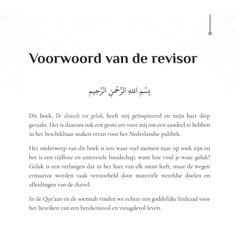 De sleutels tot geluk - Islamboekhandel.nl
