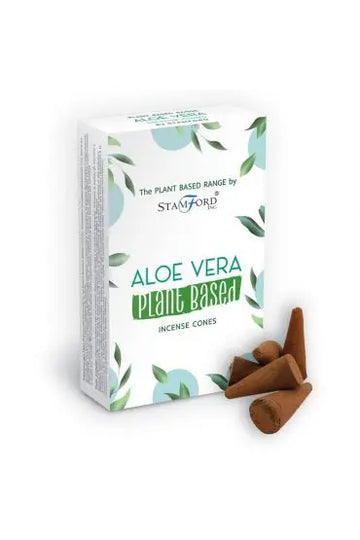 Stamford Plantaardige Wierookkegels Aloe Vera - Islamboekhandel.nl