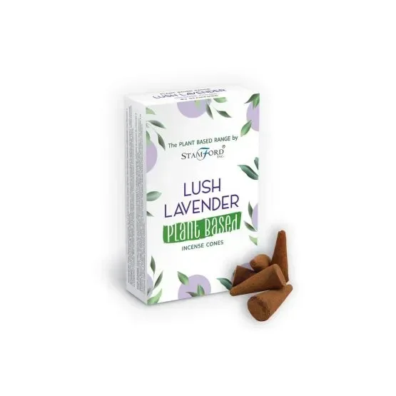 Stamford Plantaardige Wierookkegels Lavender - Islamboekhandel.nl