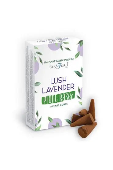 Stamford Plantaardige Wierookkegels Lavender - Islamboekhandel.nl