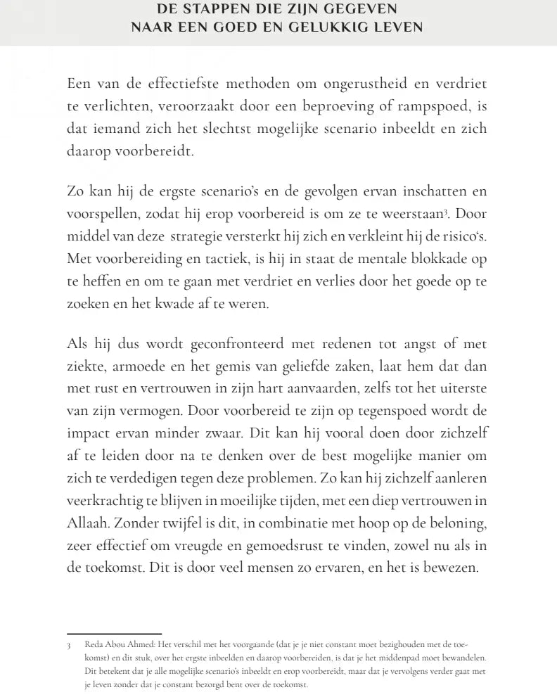 De stappen die zijn gegeven naar een GOED en GELUKKIG leven - Islamboekhandel.nl