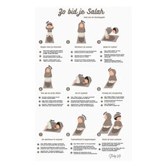 Sticky Zo bid je Salah - Islamboekhandel.nl