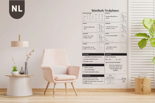 De Sticky Islamitische Weekplanner (NL) - Islamboekhandel.nl