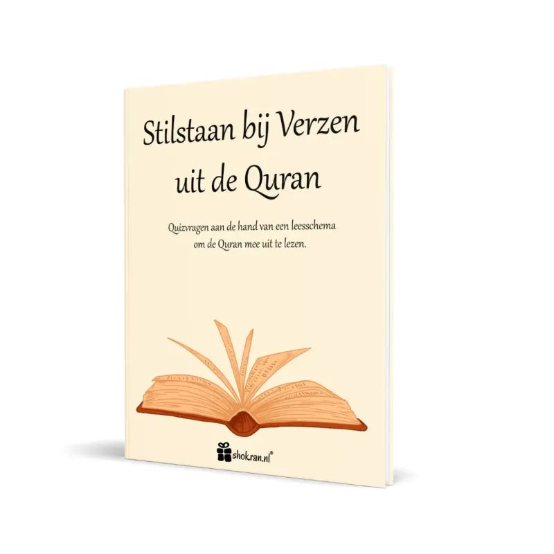 Stilstaan bij verzen uit de Qur'an Hardcover Shokran
