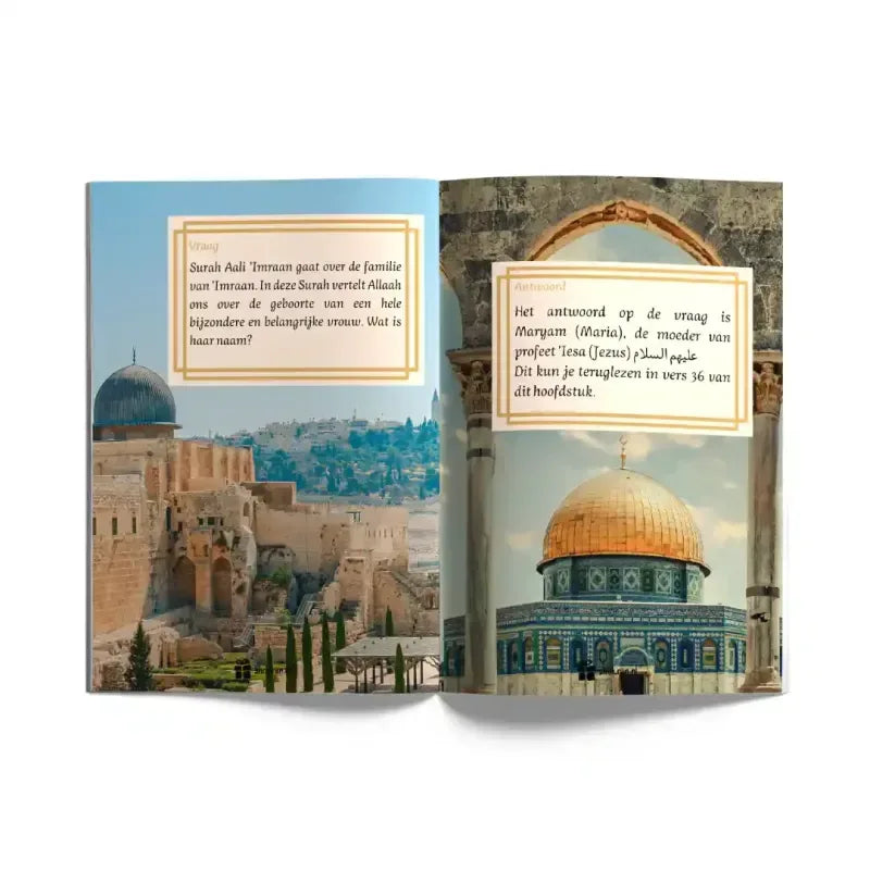 Stilstaan bij verzen uit de Qur'an volume 1 (boekje met quizvragen) - Islamboekhandel.nl