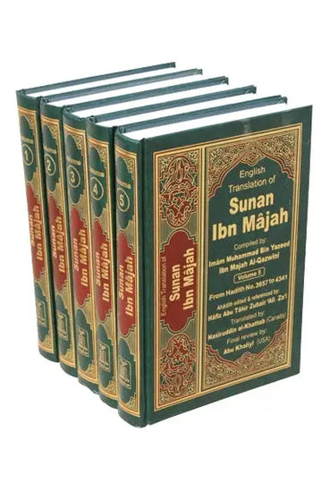 Sunan ibn majah: english arabic:5 vol - Engelse Boek